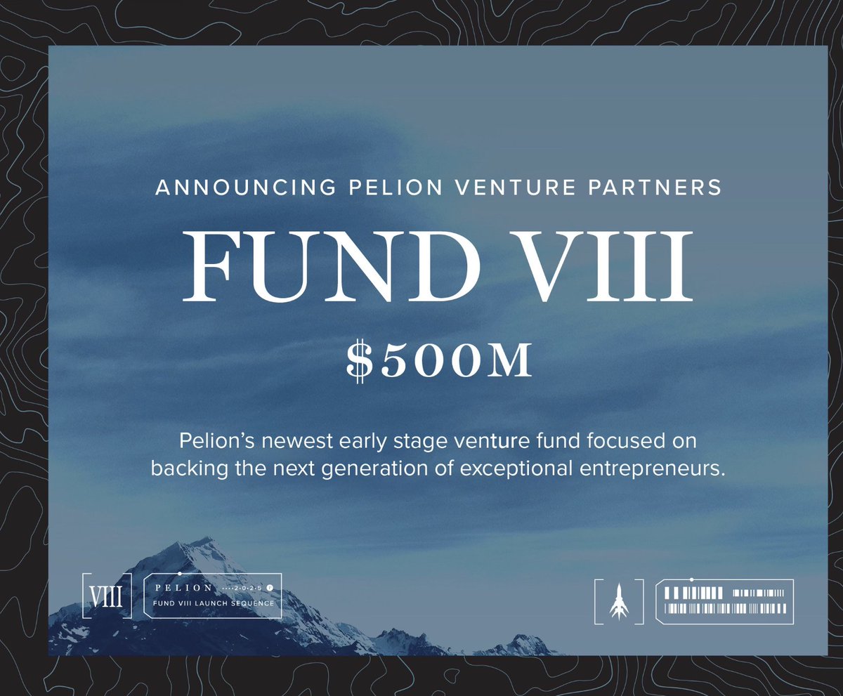 We're announcing fund 8. 

$500M to invest in early stage startups.

I've gotten to see both sides of Pelion.

As part of the team, we're obsessed with building Utah and our ecosystem. The partners and firm as a whole are full of some of the kindest people I've ever met.