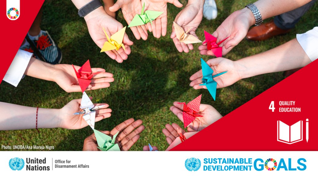 unodavienna's tweet image. Curious about what the #UNVienna family is doing to achieve the Sustainable Development Goals (#SDGs)? Check out the new website by @UN_Vienna and see how #UNODA is educating the public on disarmament, championing gender equality, and empowering youth: bit.ly/UNISSDGs.