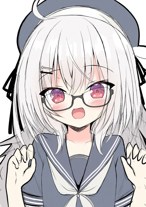 ステンレス芯にしたので試し描き #つかさ肖像画 
