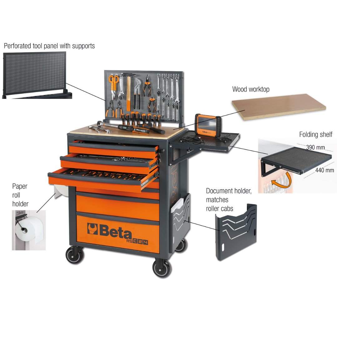 Customise your cab with the Beta RSC24 &amp; accessories! 🤩

With seven colours to choose from and a wide choice of accessories, our best-selling roller cab is currently on special offer with 224 automotive or industrial tools at £1,199 each! RRP: £3,497.

🔗 bit.ly/47fR7c8