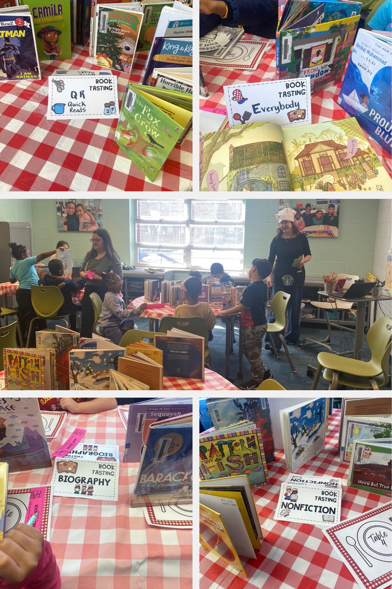 Milford Elementary (@milfordmariners) on Twitter photo Mrs. Hosford and Mrs. Poole are welcoming students to the Sweet Reads Café, where Milford students are enjoying a book tasting across various genres! <a href="/DrJonesMilford/">Dr. Tiffany Jones</a>
📚📖📒 Mrs. Hosford and Mrs. Poole are welcoming students to the Sweet Reads Café, where Milford students are enjoying a book tasting across various genres! <a href="/DrJonesMilford/">Dr. Tiffany Jones</a>
📚📖📒