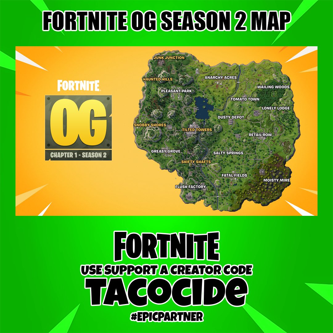 tacocide's tweet photo. Season 2 OG map
#fortnite #season2 #ogmap #ogmapfortnite #fortniteog https://t.co/yV3ceKV7u5