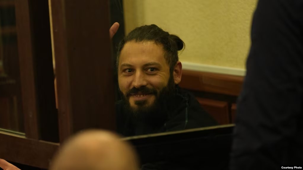 Today, the court ruled to remand Saba Skhvitaridze, a political prisoner of Ivanishvili's regime, in custody. These were his words in court, please take a moment to read:

"Of course, I do not expect an objective decision. I am a political prisoner, and this entire process is
