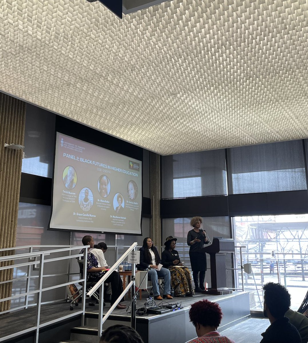We are just about half way through the day with Panel 2 underway!🤩✨

Panelists:
Professor Maydianne Andrade (Moderator)
Professor Tanitia Munroe
Professor Grace-Camille Munroe
Professor Camisha Sibblis
Professor Alana Butler
