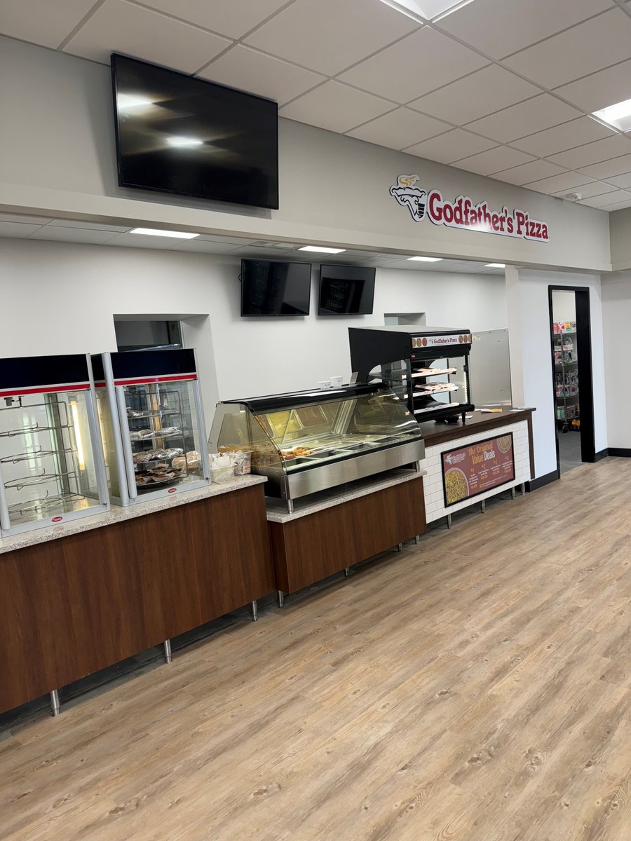 Have you tried a Godfather's Pizza from our C-store yet? 🍕