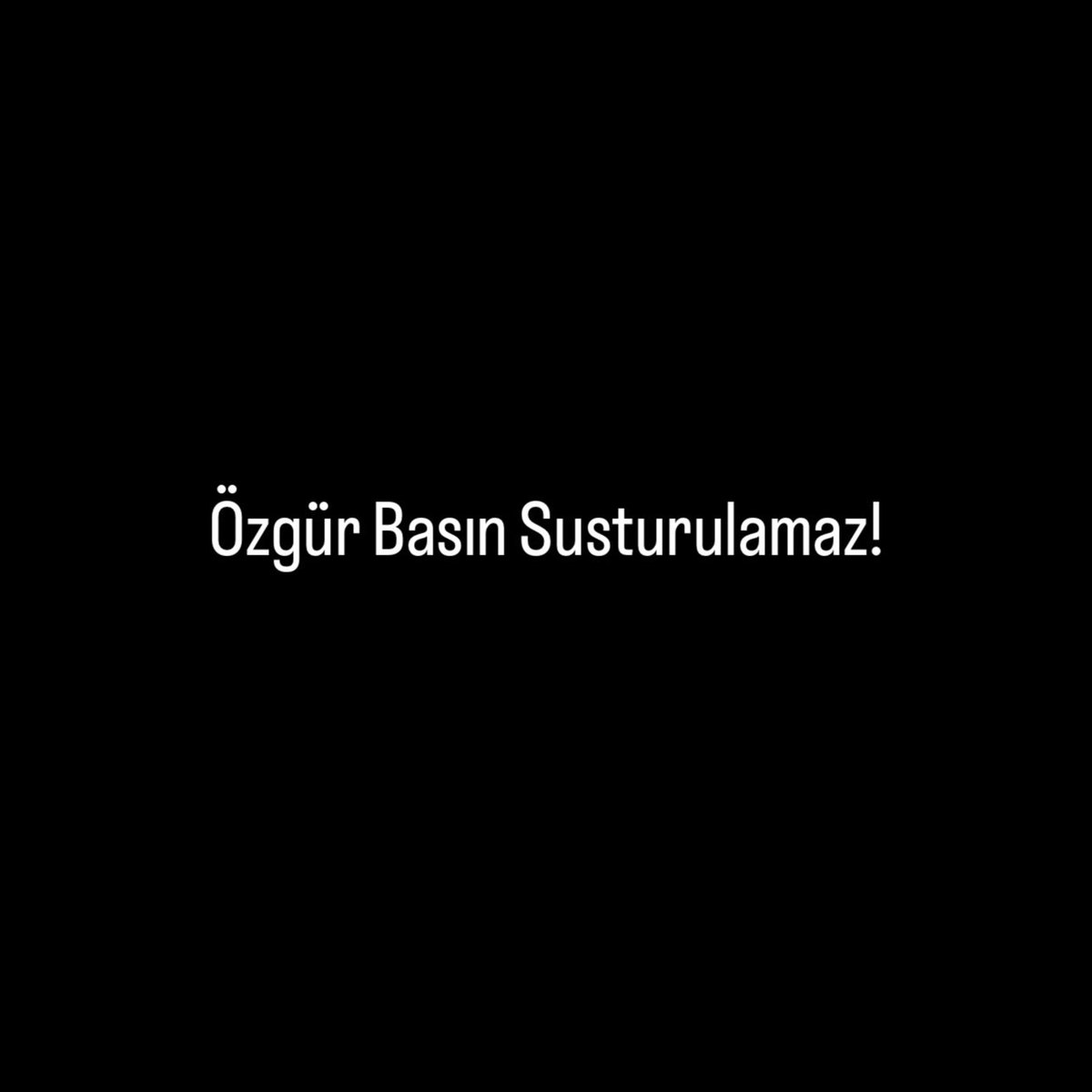 Özgür Basın Susturulamaz! #HalkTV