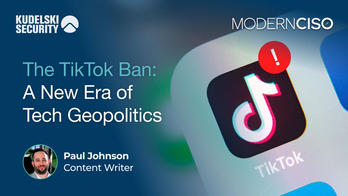 The TikTok ban isn’t just a headline—it’s a game-changer for tech, data, and geopolitics.

- Who owns your data?
- Is your security strategy ready for global scrutiny?
- Can tech survive as a political battleground?

Dive into our latest blog to uncover the lessons that CISOs
