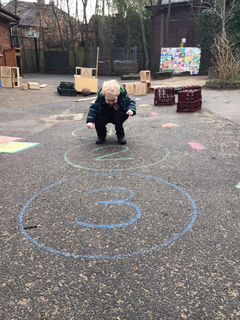 Nursery have been getting active with their maths learning!

#maths #eyfs #earlyyears #mathslearning #numeracy #counting #numbers