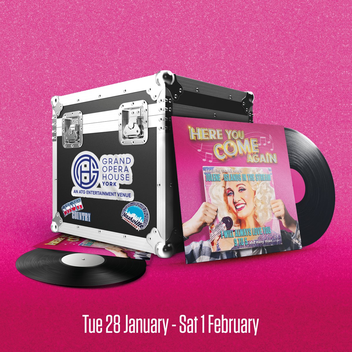 Here You Come Again - The Musical (@hycamusicaluk) on Twitter photo This week #HereYouComeAgain are playing at <a href="/grandoperayork/">Grand Opera House York</a> until Saturday 1 Feb! ✨
Who has their tickets? Get yours today through the link in our bio🩷 This week #HereYouComeAgain are playing at <a href="/grandoperayork/">Grand Opera House York</a> until Saturday 1 Feb! ✨
Who has their tickets? Get yours today through the link in our bio🩷