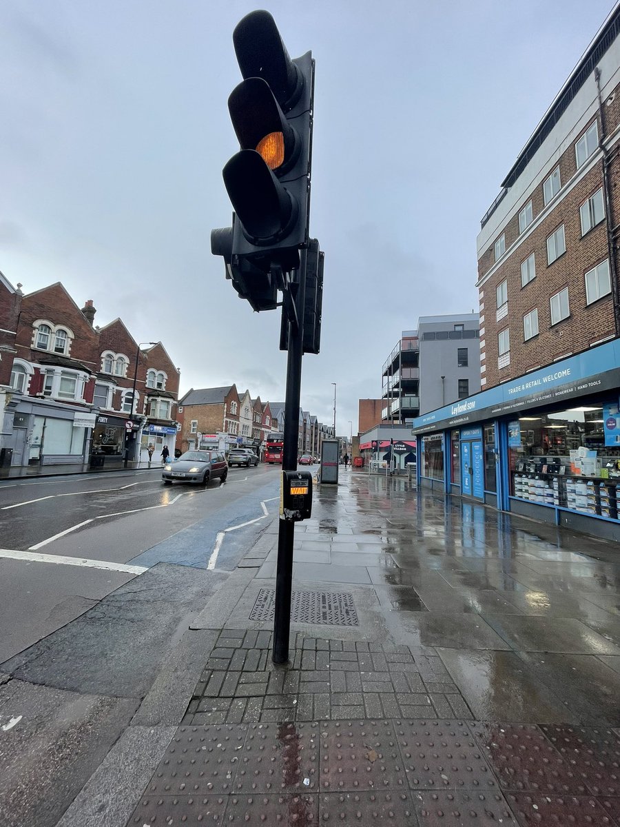 Surely there should be a setting on pedestrian crossing lights that means you don’t have to wait as long in the rain ☹️