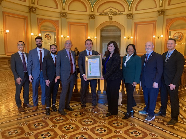 CSA (@csahq) on Twitter photo California State Assembly Honors #NationalAnesthesiologistsWeek! Assembly Resolution Recognizes the Important Role of Anesthesiologists in Patient Safety and Physician-Led Anesthesia Care. Authored by Assemblyman <a href="/PatrickAhrens1/">Patrick Ahrens</a>. csahq.org/news/californi…. California State Assembly Honors #NationalAnesthesiologistsWeek! Assembly Resolution Recognizes the Important Role of Anesthesiologists in Patient Safety and Physician-Led Anesthesia Care. Authored by Assemblyman <a href="/PatrickAhrens1/">Patrick Ahrens</a>. csahq.org/news/californi….