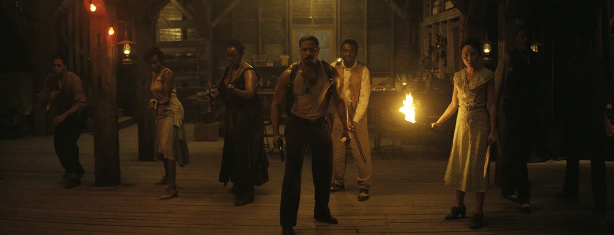 Of course this looks absolutely stunning. Cinematography by Autumn Durald Arkapaw - shot on IMAX cameras, too. Can't wait to watch. #SinnersMovie