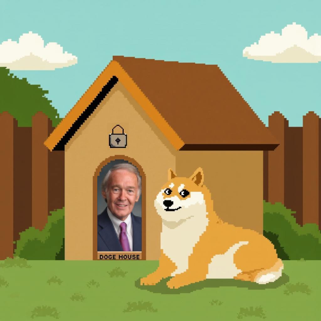 BREAKING: <a href="/SenMarkey/">Ed Markey</a> has been thrown into the D.O.G.E. House

Two counts of excessive spending:
• $15B for "predevelopment and technical assistance" (vague slush fund?)
• $3B for "destination reception services" (funding relocations?)

Total: $18B. Care to explain to the