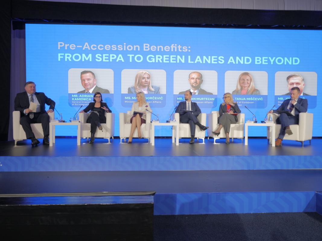 Director Handjiska-Trendafilova at the "Empower. Integrate. Grow" Conference:  As the prospective regional institutional anchor for the Single Market Academy in collaboration with academia, we're committed to institutional strengthening &amp; knowledge transfer for a stronger region