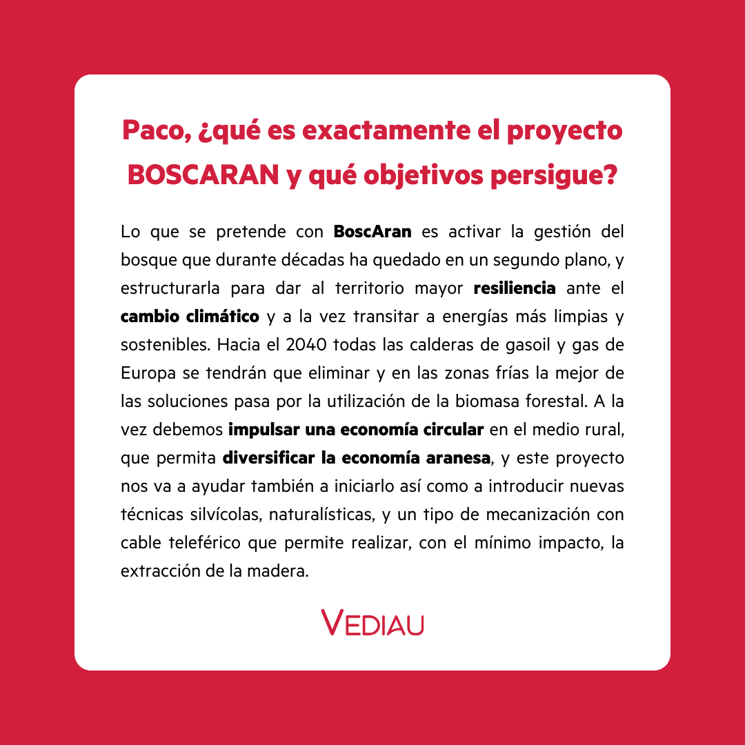 unitatdaran's tweet photo. 🗞ERA ENTERVISTA #Vediau47
🗣Entervista a Francesc Cano. Director Adjunt de Tranferéncia deth Centre de Ciéncia e Tecnología Forestau de Catalunya (CTFC)
👉🏼 Lieg era entervista complèta ena web d'Unitat d'Aran: https://t.co/s5y4Q8Gz5K
#UnitatdAran #UA #Vediau46 #ValdAran #Aran https://t.co/C3hzxCFy2N