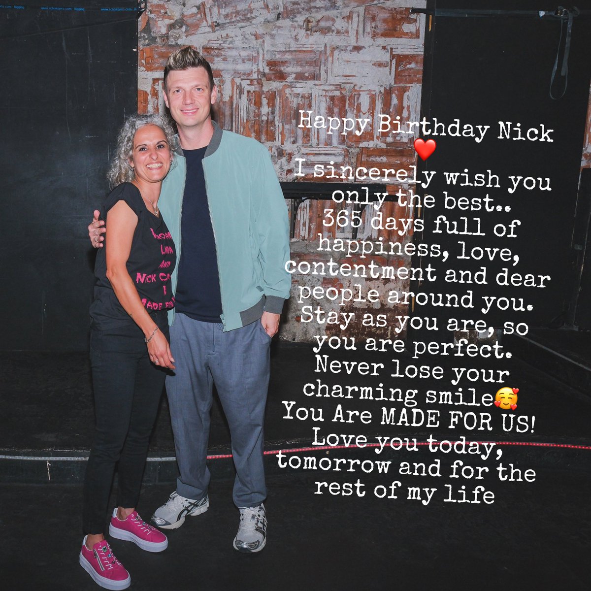 Happy Birthday Nick 
<a href="/nickcarter/">Nick Carter</a>