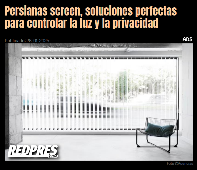 RedpresNoticias's tweet image. 📌 Persianas screen, soluciones perfectas para controlar la luz y la privacidad

🔎 redpres.com/t42924-persian…

Tags | 🏷️ #Persianas #Screen #México #Ventanas #Persiana #Casa #Hogar #Departamento #Decoración