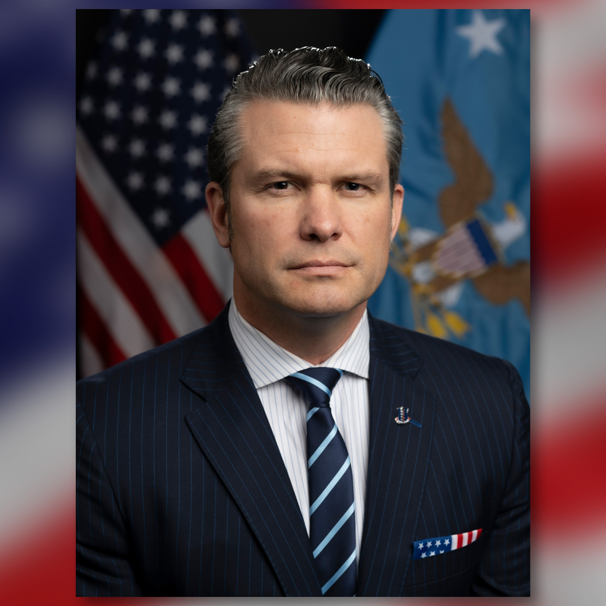 Suit pressed but boots still dusty! <a href="/SecDef/">Secretary of Defense Pete Hegseth</a> Pete Hegseth marks the beginning of his tenure as 29th Secretary of Defense by sitting for his official portrait.