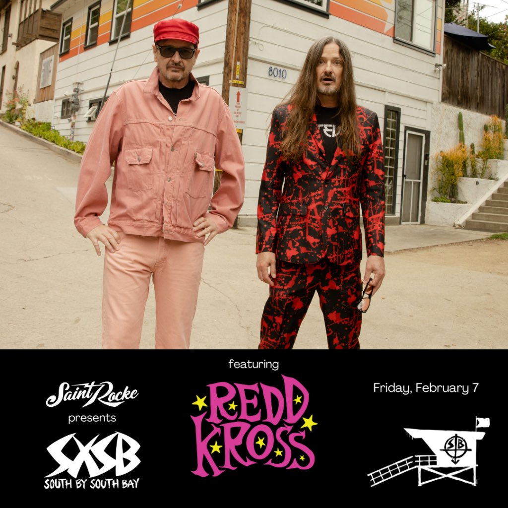 A screening of Born Innocent, a live q&amp;a with Jeff and Steven McDonald and director Andrew Reich AND a Redd Kross concert? That’s right. It’s all happening in Hermosa Beach CA next Friday.

Hope to see your beautiful faces at South By South Bay ❤️
reddkrossfilm.com/watch