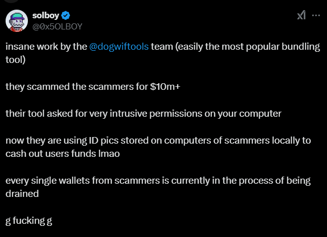 Hantao's tweet photo. With open @Ronin_Network coming, yall need some security vs convenience lessons. I've seen too many stupid things and y'all will 100% get drained.

Having a cold wallet is NOT ENOUGH TO STOP HACKS. Cold = trezor/ledger. Hot = browser/mobile. Permissionless = trading bots.

Which wallet will protect you?

- Downloading malicious stuff to your PC
✅ Cold
❌ Hot
❌/✅ Permissionless - depends on where the keys are stored. If the PK is in your hot wallet, you're done. If  it's stored somewhere else, you're fine.

- Approving a malicious smart contract
❌ Cold
❌ Hot
❌ Permissionless

I keep seeing ppl interacting with smart contracts with your cold wallet. Stupid move.

- Use a hot wallet to trade with
- Use a cold wallet that can do your restaking, etc. quadruple check the url. This is your biggest point of weakness.
- Use a clean cold wallet that has NEVER interacted with a smart contract to hold long term assets. Move them out to trade with. Move back in when done.