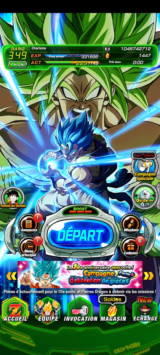 0_charisma_0's tweet photo. ~1500 DS et un rêve, ce soir rdv avec le destin 
#Dokkan10thAnniv 
#dokkan https://t.co/Wx2Fxt7ZEe