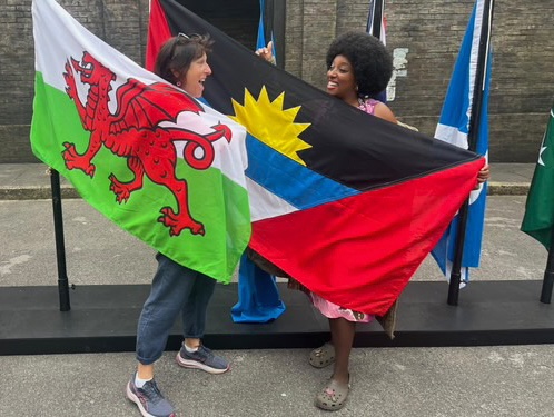 The countdown continues - TWO...

Renee Bailey and I ... let the games commence 

Picture by Natalie Quarry