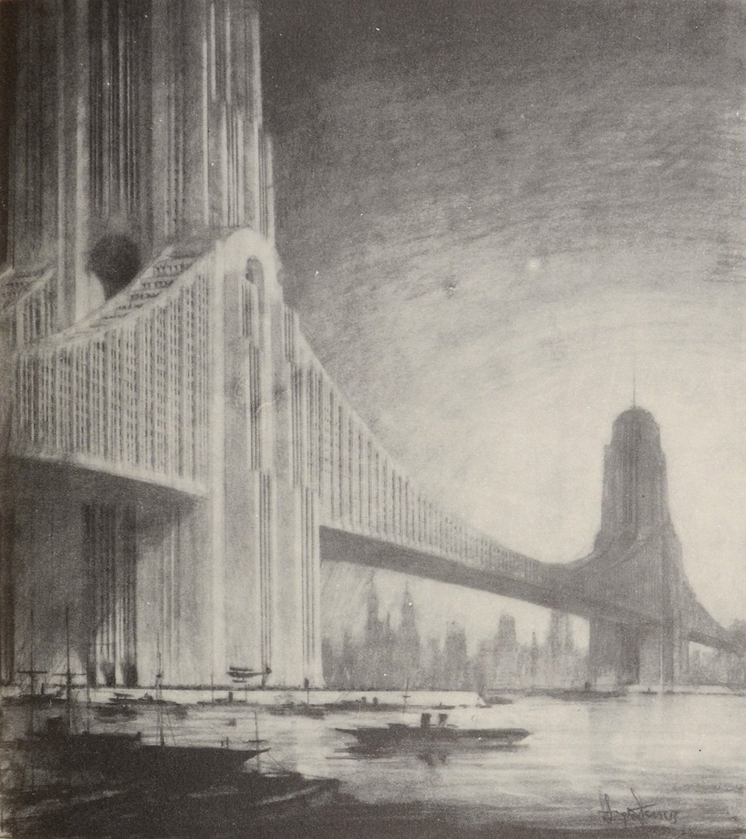 YIMBYLAND's tweet photo. Hugh Ferriss had the juice. 
Uniquely American. https://t.co/EYPDHgTL89