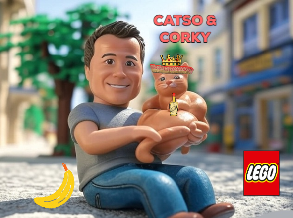 Happy #InternationalLegoDay ! Don´t miss the original #Catso and silly <a href="/imcorinnemec/">Corin Nemec</a> LEGO figures as limited edition only in the #CatsoNemecShop ! #miau