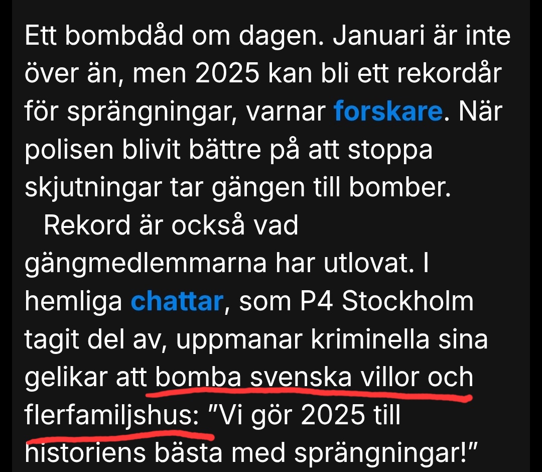 Tack Reinfeldt och alla ni andra massinvandringsmongon.