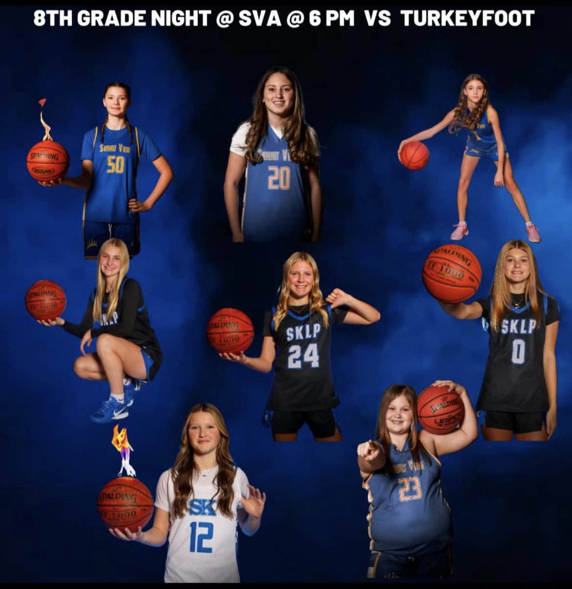 Come support your 8th grade Royals for 8th grade night ! <a href="/SummitViewAcad/">SVA Principal</a>