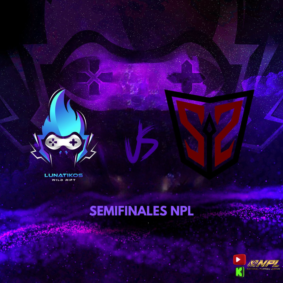 🔥¡HOY ES EL DÍA!🔥

🕙 A las 22:00, LUNATIKOS regresa con un nuevo roster después de un año fuera de competencia.  

🏆SEMIFINAL de la NPL de Wild Rift vs. WS2🏆

No se lo pierdan y únanse a la contienda por la gloria.  
   
#NPL #WildRift #Esports #TeamLunatikos