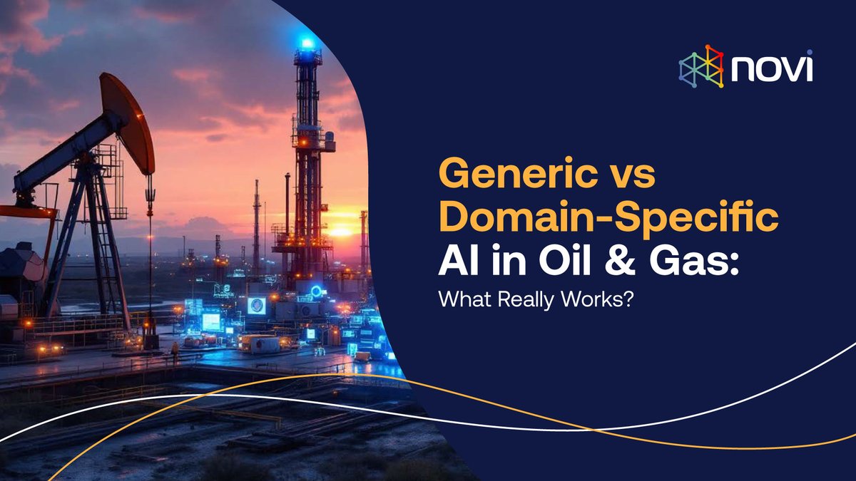 novilabs's tweet image. Can #genericAI really handle the complexities of #reservoirforecasting?

In #oilandgas, precision is everything—and domain-specific AI is proving to be the game-changer. From parent-child well interactions to leveraging advanced algorithms, specialized AI uses industry knowledge…