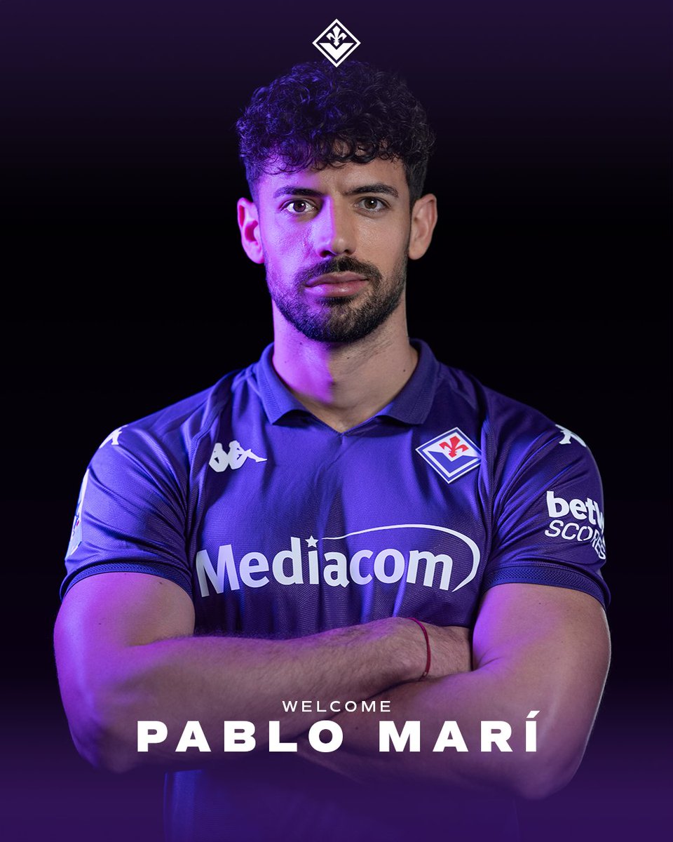 acffiorentina's tweet photo. Pablo Marí è Viola. ⚜️

#Fiorentina https://t.co/KKTLpj0uOg