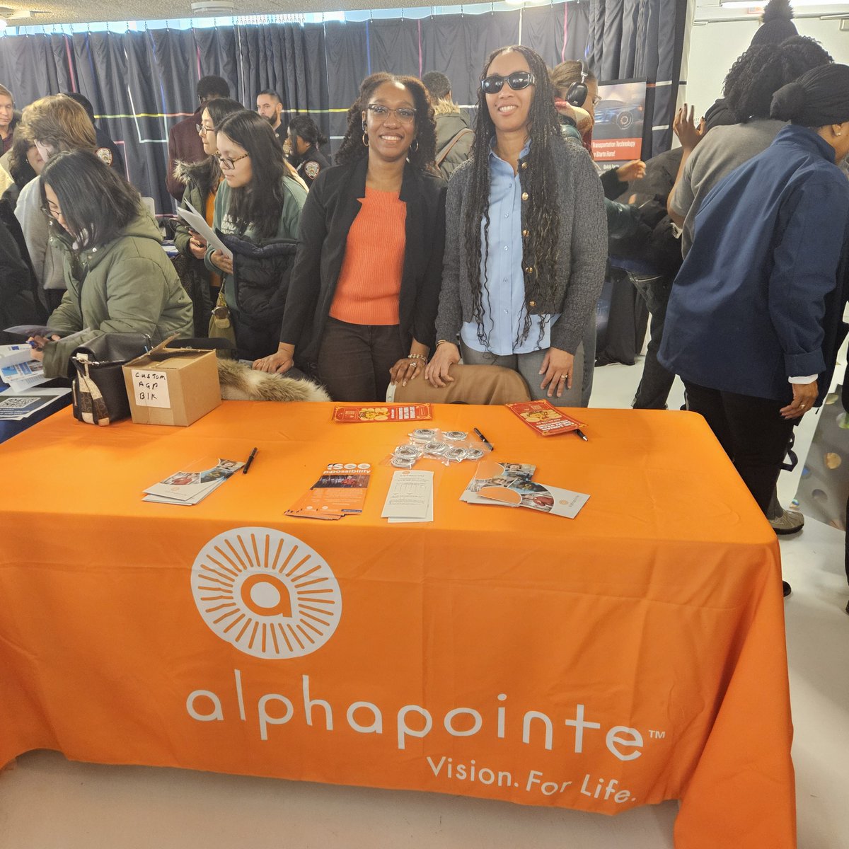 Alphapointe had the honor of attending the 3rd Annual Queens Career &amp; Tech Expo hosted by Queens Borough President Donovan Richards. By being a part of the event, team members helped share the Alphapointe mission with others in the community.