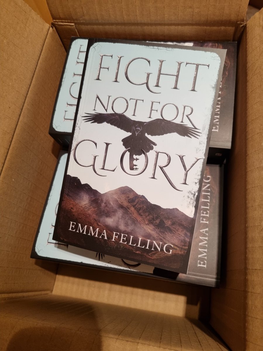EmmaFelling's tweet photo. My books have arrived! They feel and look great. It's a dream a long time in the making and I'm so grateful to all of those who have supported me on this journey. 

#medieval #debutnovel #scottish #medievalfiction #scottishfiction #AuthorsOfTwitter #HistoricalFiction https://t.co/bL7hFEih6s