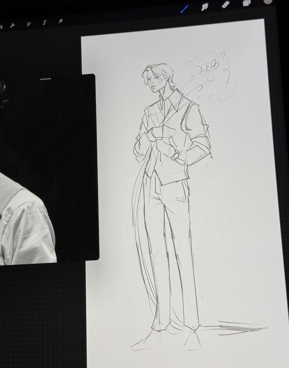 im actually (finally lmao) starting to love my sketches. 🥹