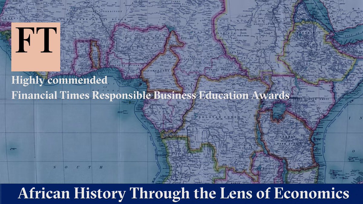 Wheeler_LBS's tweet photo. @EliasPapaioann2  and The Wheeler Institute’s African History Through the Lens of Economics lecture series have been highly commended in the @FT Responsible Business Education awards.

https://t.co/8faBcOMtS5 https://t.co/IdUGXC1m9n