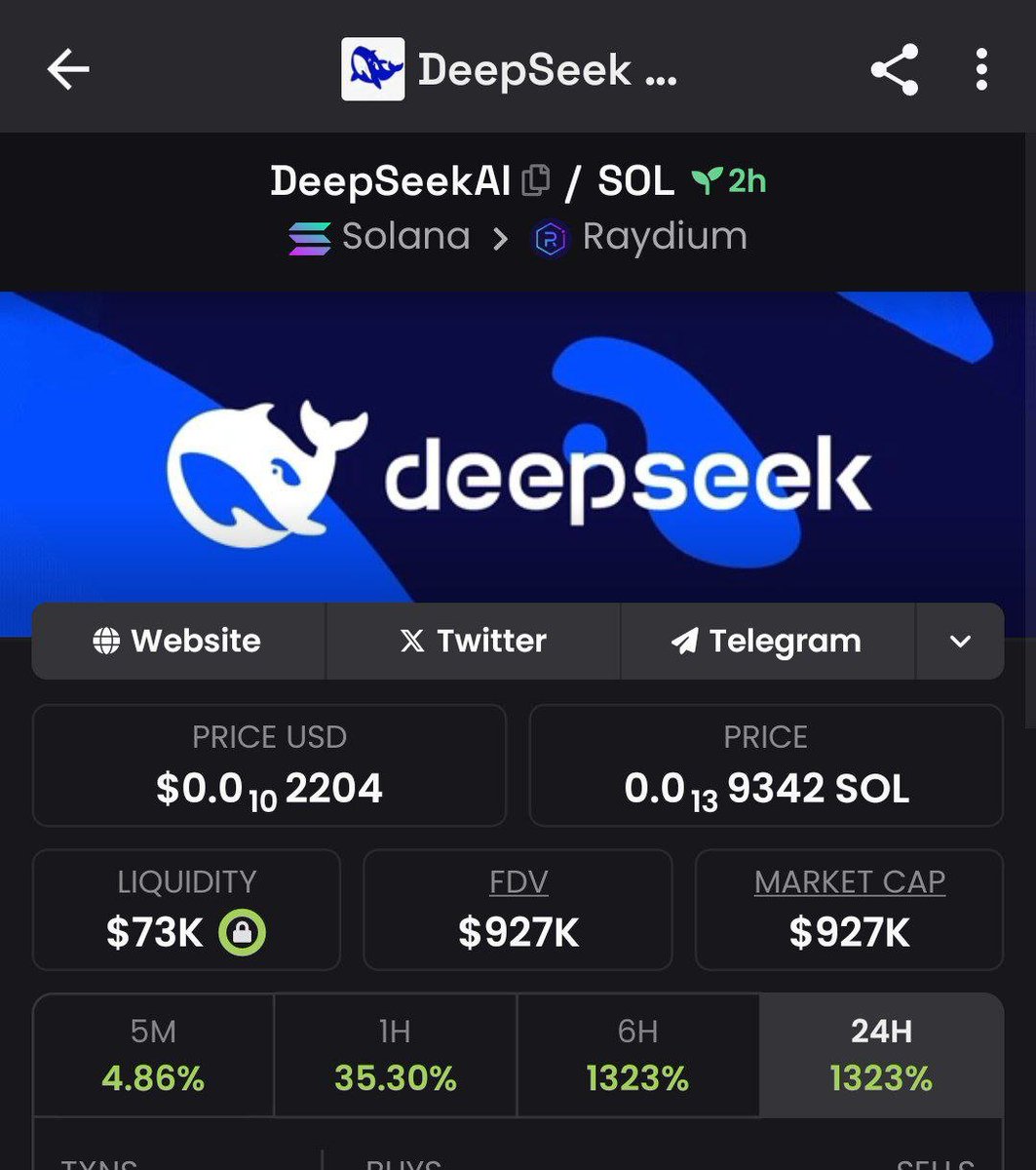 Deepseek AI Assistant CTO tweet media