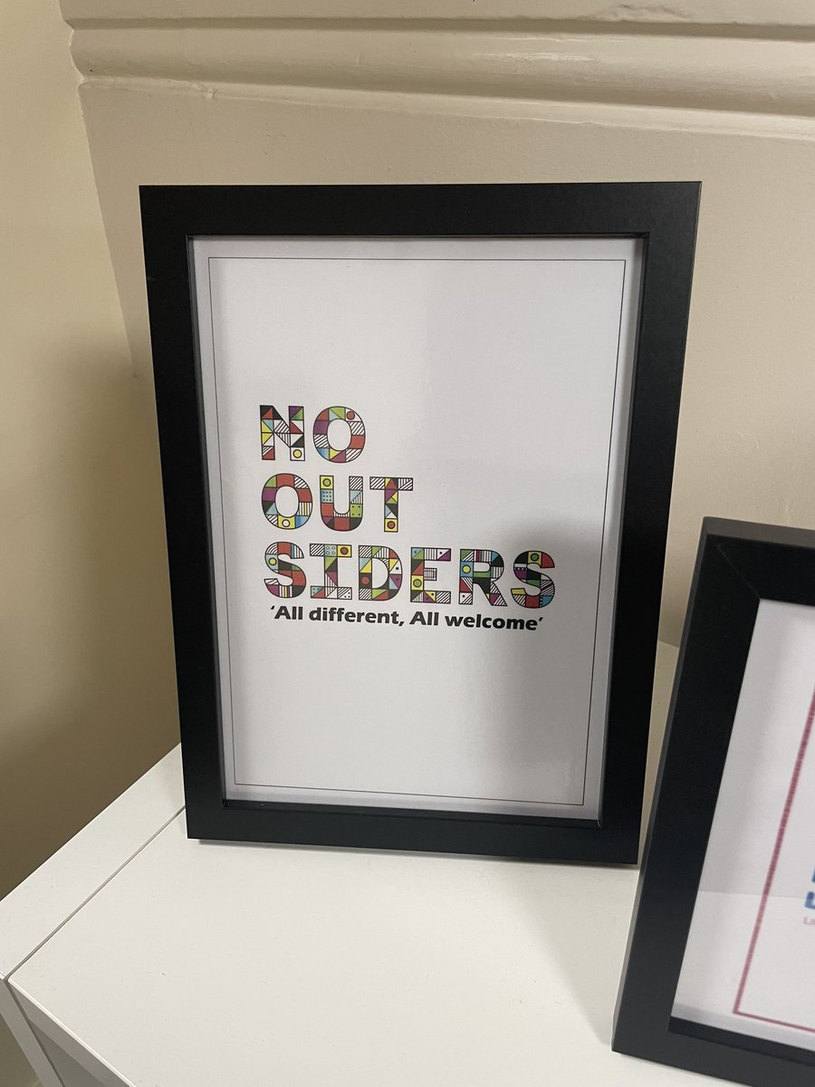Brilliant visit to HighHazel’s Academy. Sharing books in the wonderful library, pupil sharing their confidence crown and displays that promote behaviour routines, plus work on No Out Siders no-outsiders.com
