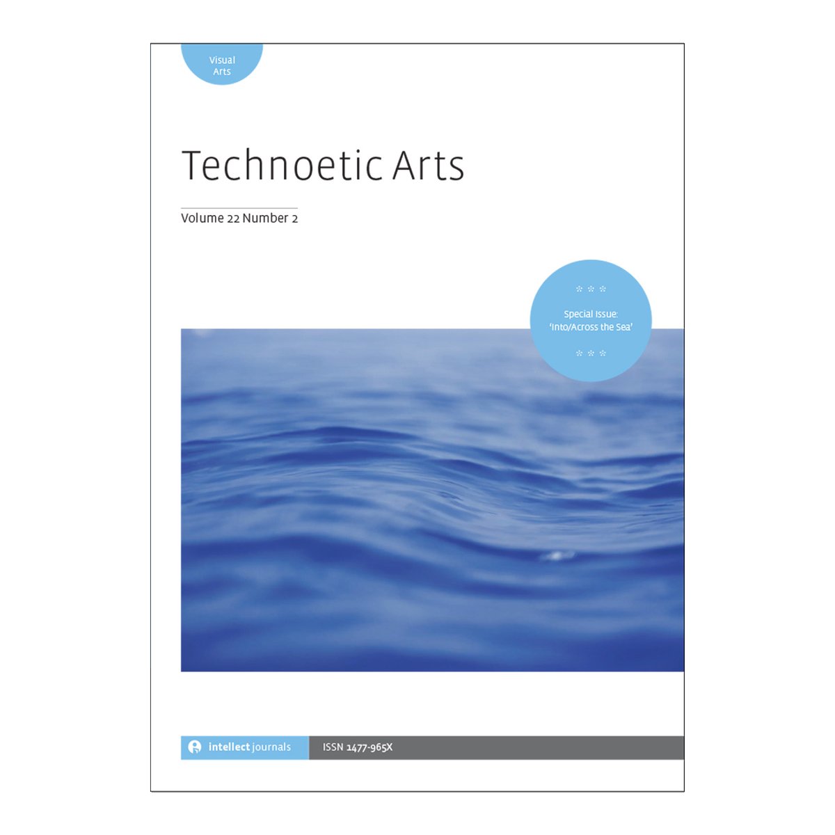 The Sea Issue is out! The editorial is open access. Subscribers can access the entire issue on Intellect Discover
intellectdiscover.com/content/journa…
The issue will become available through academic libraries within a couple of weeks. #art #oceanliteracy #sea #technoeticarts