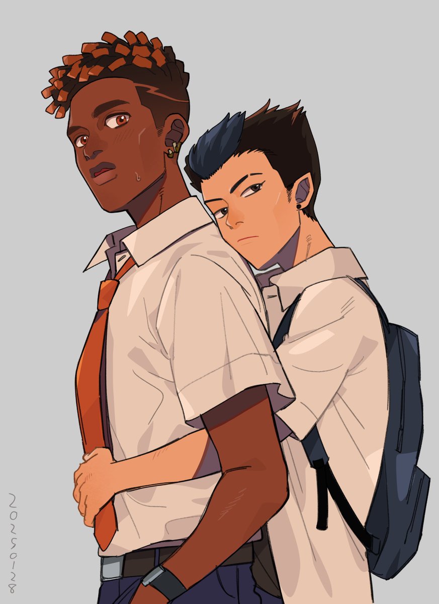 childhood friends AU 🧡💙
#yorunix