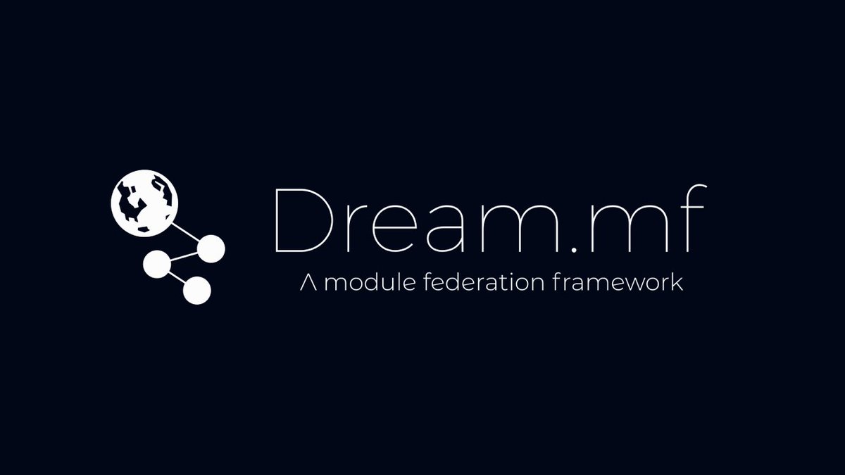 GetDreamIO's tweet photo. What to try it out? We have an alpha available ... #modulefederation #microfrontends

npx getdreamio https://t.co/8l67K0LNZM