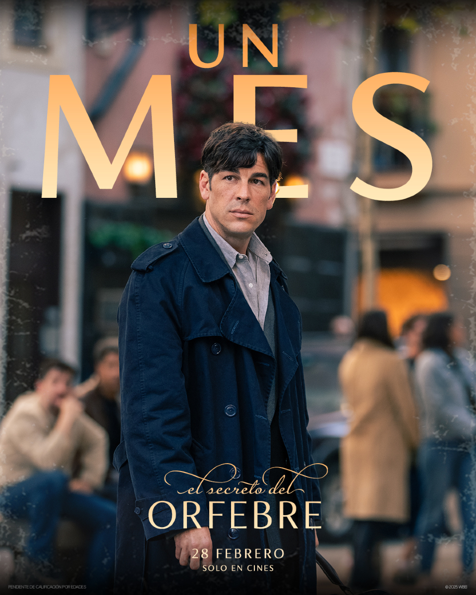 Vive una historia de amor que trasciende el tiempo 🕰️❤️ En un mes llega a los cines #ElSecretoDelOrfebre, la nueva película de la directora Olga Osorio, basada en la novela de Elia Barceló y protagonizada por Mario Casas, Michelle Jenner, Zoe Bonafonte y Enzo Oliver.