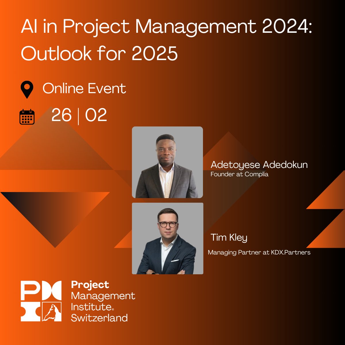 Discover how AI is transforming project management in 2024 and beyond! Join industry experts for an engaging discussion on key trends, challenges, and the future of AI-driven initiatives.

pmi-switzerland.ch/events/events-…
#PMI_Switzerland #projectManagement #AI