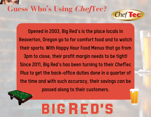 ChefTec and CorTec Software for Foodservice Ops tweet media