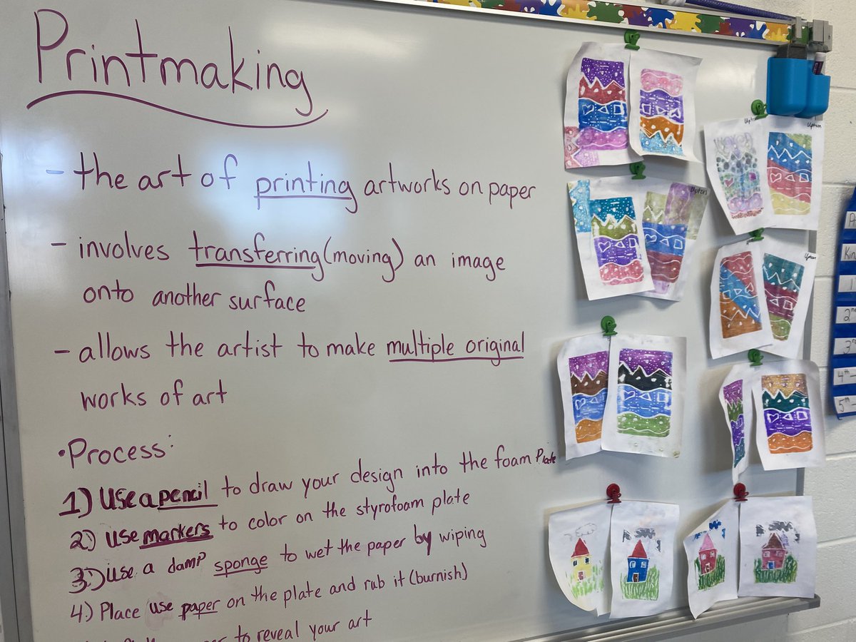 Our MVES Bobcats are learning printmaking in art class. They’re learning and having so much fun. <a href="/MVESBobcats/">MVESBobcats</a> <a href="/CUpton0/">Cassidy Upton</a>  <a href="/BurkeCoSchools/">BCPS</a>