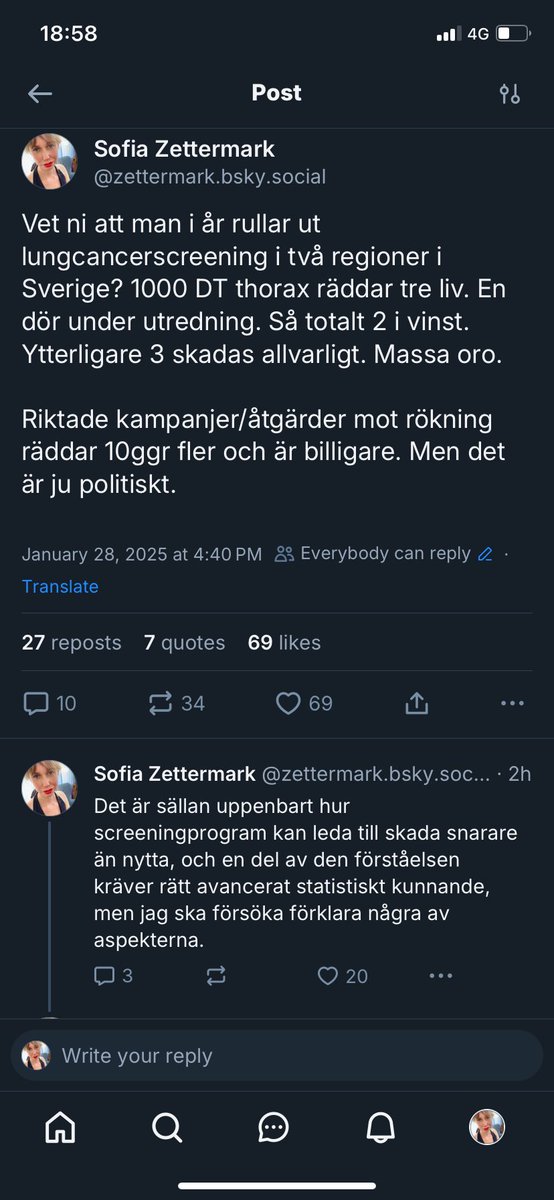 Jag har skrivit en lång, och enligt utsago ”väldigt viktig, folkbildande” tråd på det blå stället. Såhär börjar den. 
Snälla kom dit och läs 🙏🏽♥️