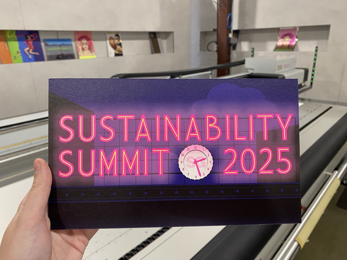 _supergraphics's tweet image. We&apos;re ready to &apos;glow&apos; you away! SuperGraphics&apos; 2025 Sustainability Summit is around the corner, and our new SwissQ Nyala 4 press is ready to shine!

Want a front-row seat to all the action? 👀 Follow us for exclusive updates and behind-the-scenes glimpses!

#LargeFormatPrinting…