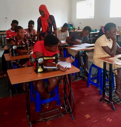WOMATRUST's tweet photo. WOMA #trainees hard at work at https://t.co/z9ibvSqndJ, Kampala after returning from the Christmas break. We are looking forward to seeing them again in March as they approach the end of their course. https://t.co/KIoqeyHzxE