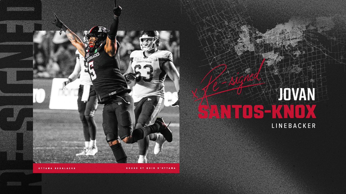 Ottawa REDBLACKS (@redblacks) on Twitter photo Back in action 🪓
We’ve re-signed 🇺🇸 LB Jovan Santos-Knox (<a href="/jsant05/">Jovan Santos-Knox</a>) to a one-year contract extension ✍🏽
📝 ottawaredblacks.com/2025/01/28/red… Back in action 🪓
We’ve re-signed 🇺🇸 LB Jovan Santos-Knox (<a href="/jsant05/">Jovan Santos-Knox</a>) to a one-year contract extension ✍🏽
📝 ottawaredblacks.com/2025/01/28/red…